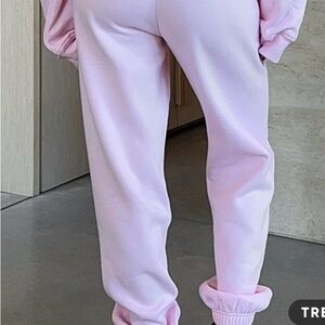 White Fox Boutique Pink Track Pants